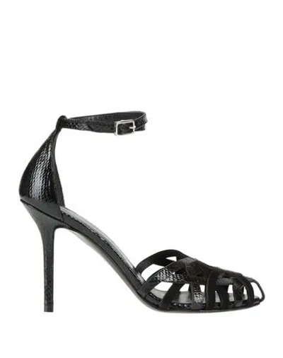 Fabi Woman Pumps Black Size 6 Leather