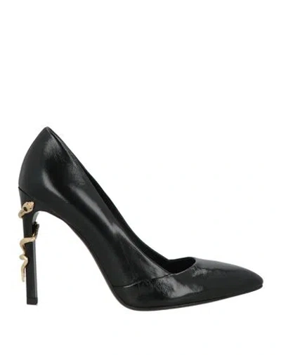 Fabi Woman Pumps Black Size 8 Leather