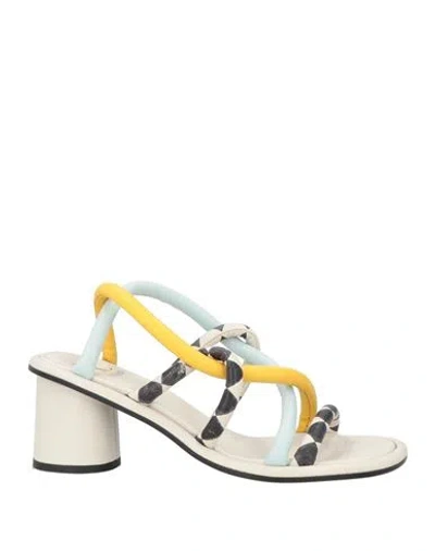 Fabi Woman Sandals Black Size 5 Leather