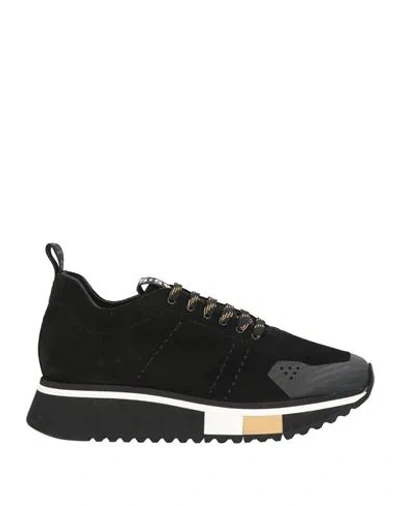 Fabi Woman Sneakers Black Size 8.5 Leather