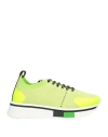 Fabi Woman Sneakers Lime Green Size 6 Textile Fibers In Green