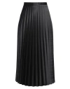 Fabiana Ferri Woman Midi Skirt Black Size 8 Polyester, Elastane In Black