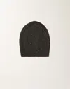 Fabiana Filippi Wool And Silk Hat With Sequins In Gray