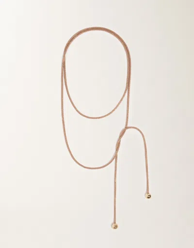 Fabiana Filippi Filo Diamante Necklace In Gold