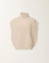 Fabiana Filippi Platinum Sweater With Sequins In Neutral