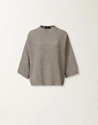 Fabiana Filippi Cashmere T-shirt In Gray