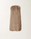 Fabiana Filippi - Woman Leather & Fur Brown It M In Brown