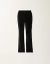 Fabiana Filippi Drawstring Side-pockets Trousers In Black