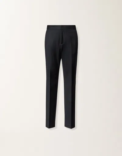 Fabiana Filippi Montefalco Trousers In Flannel In Blue
