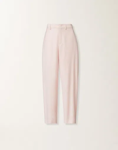 Fabiana Filippi Flannel Trousers In Pink