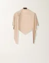 Fabiana Filippi - Woman Scarves & Stoles Beige It U In Sand