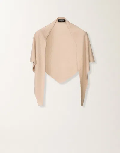 Fabiana Filippi - Woman Scarves & Stoles Beige It U In Sand