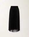 Fabiana Filippi Tulle Skirt In Black