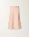 Fabiana Filippi Brushed Merino And Mohair Skirt In Pink