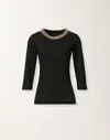 Fabiana Filippi T-shirt In Black