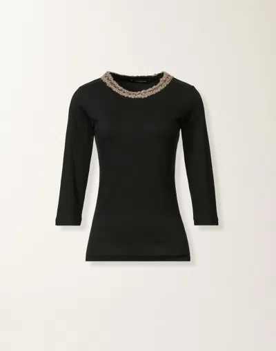 Fabiana Filippi T-shirt In Black