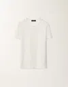 Fabiana Filippi Relaxed-fit White Jersey Top In White