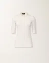 Fabiana Filippi Cotton Top In White