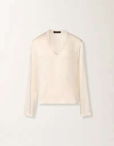 Fabiana Filippi - Woman T-shirts & Tops White It 48