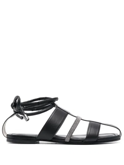 Fabiana Filippi Sandalen Mit Cut-outs 15mm In Black