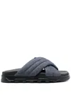 Fabiana Filippi 35mm Chunky Open-toe Slides In Blau