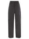 Fabiana Filippi 5-pocket Virgin Wool Pinstripe Trousers