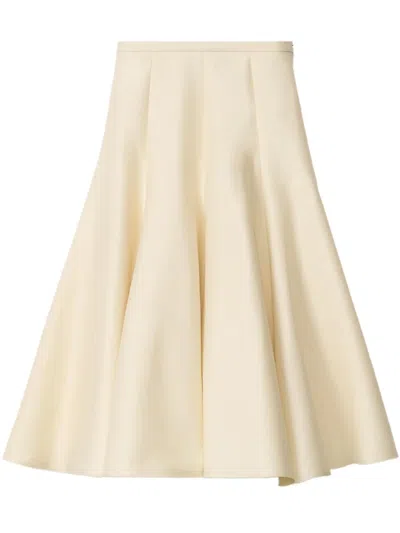 Fabiana Filippi A-line Midi Skirt In Neutrals