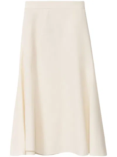 Fabiana Filippi A-line Midi-skirt In White