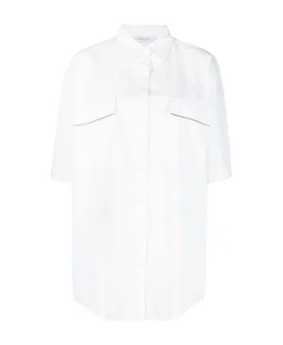 Fabiana Filippi A Short Sleeved Shirt In White