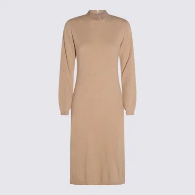 FABIANA FILIPPI FABIANA FILIPPI BEIGE WOOL DRESS