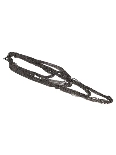 Fabiana Filippi Accessories Canna Di Fucile In Black