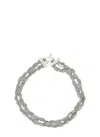 Fabiana Filippi Diamond Wire Crochet Necklace In Multicolor