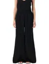 Fabiana Filippi Flowing Wide-leg Trousers Side Pockets