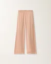 Fabiana Filippi Amelia Fluid Viscose Jogging Trousers In Pink