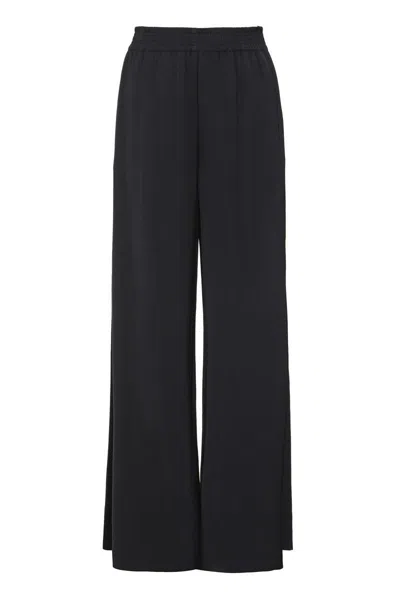 Fabiana Filippi Amelia Wide Leg Trousers In Black