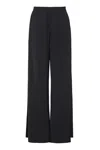 Fabiana Filippi Amelia Wide Leg Trousers In Black