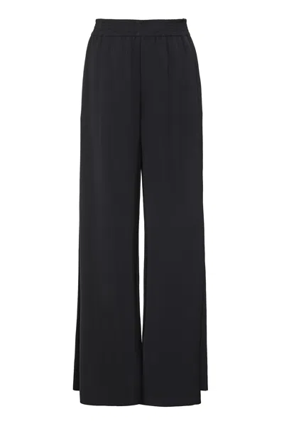 Fabiana Filippi Amelia Wide Leg Trousers In Blue