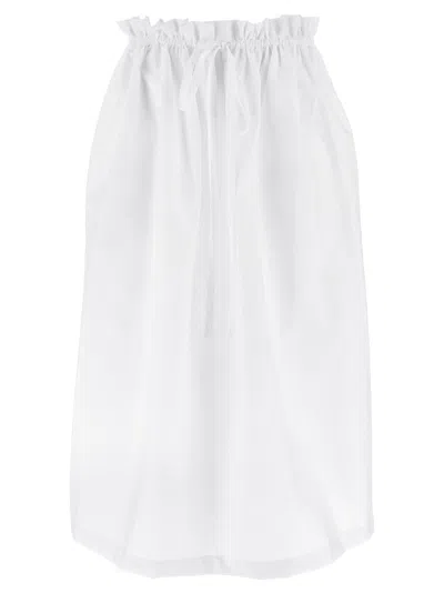 Fabiana Filippi Bag Skirt Skirts In White
