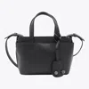 Fabiana Filippi Black Leather Top Handle Bag