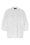 Fabiana Filippi Collared Neck Balloon Shirt With Raglan Sleeves