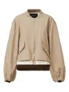Fabiana Filippi Jacke Mit Ballonärmeln In Brown