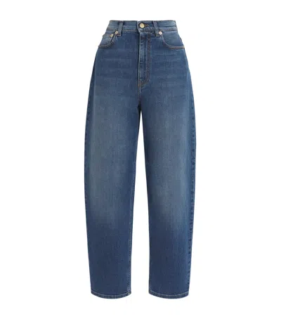 Fabiana Filippi Barrel Jeans In Blue