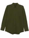 Fabiana Filippi Bead-embellished Shirt In Green
