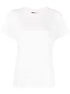 Fabiana Filippi Bead-embellished Short-sleeve T-shirt In Pink