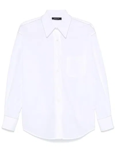 Fabiana Filippi Bead-trim Shirt In White