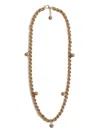 Fabiana Filippi Halskette Mit Perlen In Gold