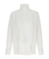Fabiana Filippi Sequinned-turtleneck Sweater In White