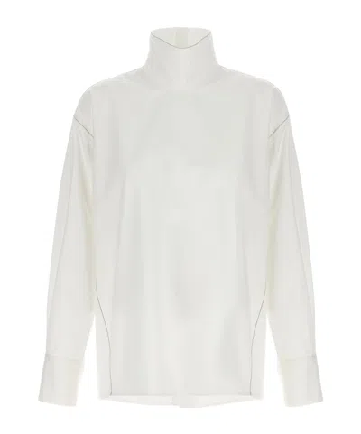 FABIANA FILIPPI JEWEL-DETAIL SHIRT