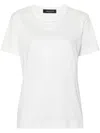 Fabiana Filippi Crew Neck Tee In White