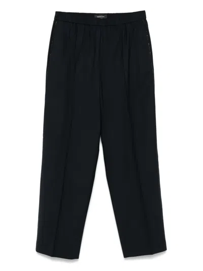 Fabiana Filippi Straight-leg Tailored Trousers In Blue
